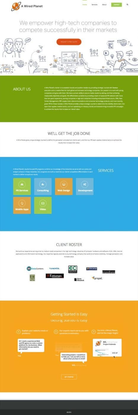 A Wired Planet | JRM Web Marketing